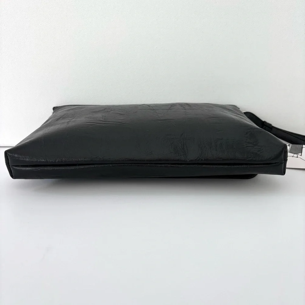 Barr + Barr X Bloomingdale’s Black Bow Clutch NWT Vegan Wristlet Coquette
